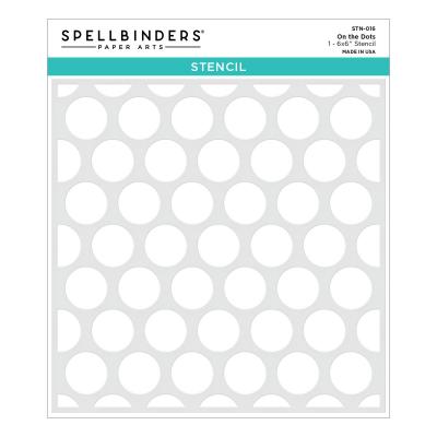 Spellbinders Stencil - On The Dots