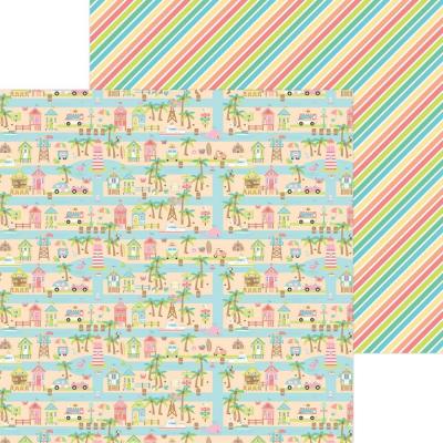 Doodlebug Seaside Summer Designpapier - Beach Blvd.