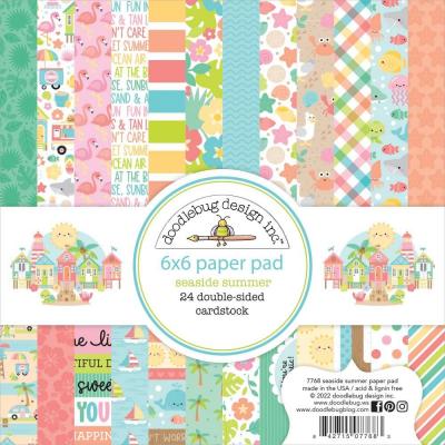 Doodlebug Seaside Summer Designpapiere - Paper Pad