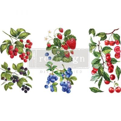 Prima Marketing Re-Design Transferpapier - Sweet Berries
