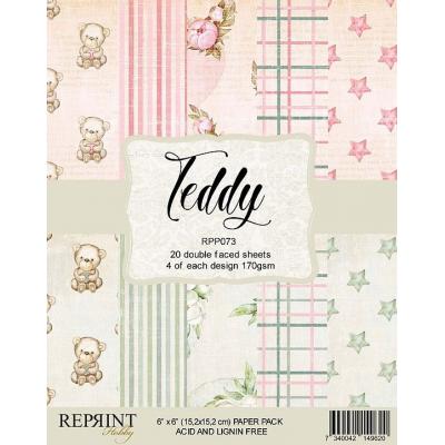 Reprint Teddy Designpapier - Paper Pack