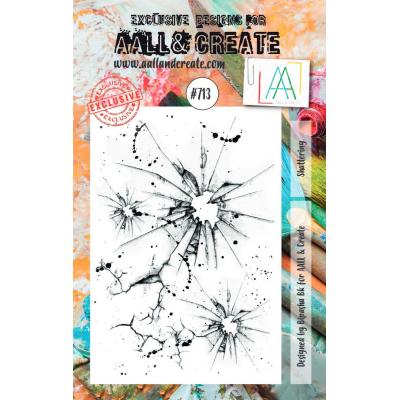 AALL & Create Clear Stamp Nr. 413 - Shattering