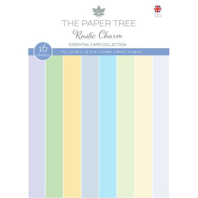 The Paper Boutique Rustic Charm Cardstock - Essential Card Collection