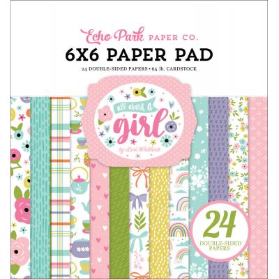 Echo Park All About A Girl Designpapiere - Paper Pad