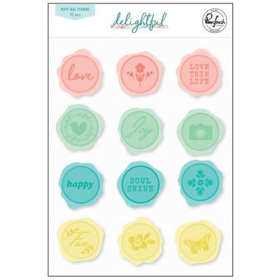 Pinkfresh Studio Delightful Sticker - Puffy Seal Stickers