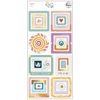 Pinkfresh Studio Good Times Sticker - Chipboard Frames