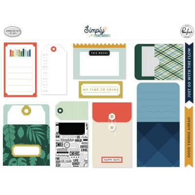 Pinkfresh Studio Simply The Best Die Cuts - Journaling Bits