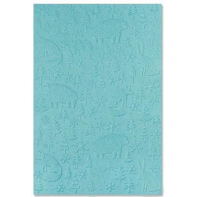 Sizzix By Olivia Rose Impressions Fades Embossing Folder - Nordic Pattern