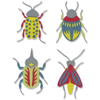 Sizzix Thinlits Jennifer Ogborn Die Set - Patterned Bugs