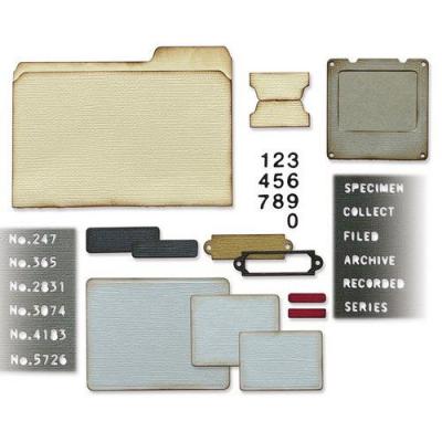 Sizzix Thinlits Tim Holtz Die Set - Specimen