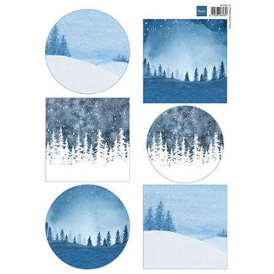 Marianne Design Ausschneidebogen - Winter Landscapes