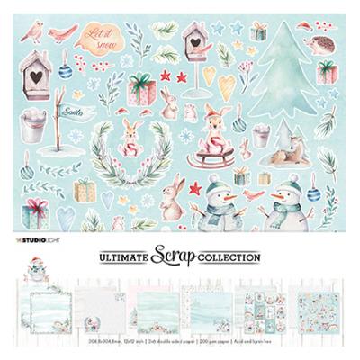 StudioLight Ultimate Scrap Christmas Collection Designpapiere - Background Paper