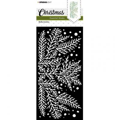 StudioLight Christmas Stencil - Slimline Branches