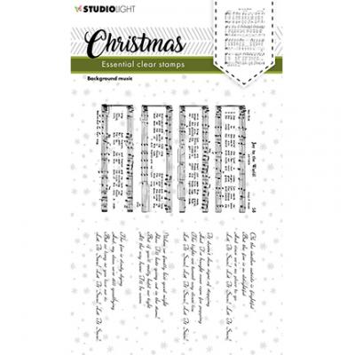StudioLight Christmas Clear Stamps - Background Music