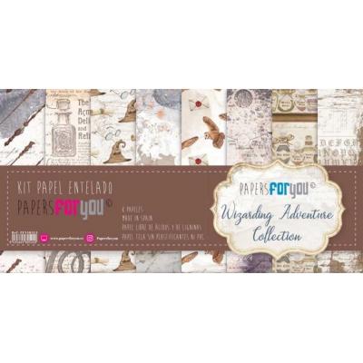 Papers For You Wizarding Adventure Spezialpapiere - Canvas Scrap Pack