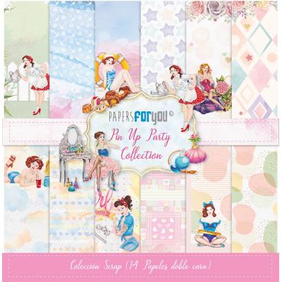 Papers For You Pin Up Party Designpapiere - Scrap Paper Pack