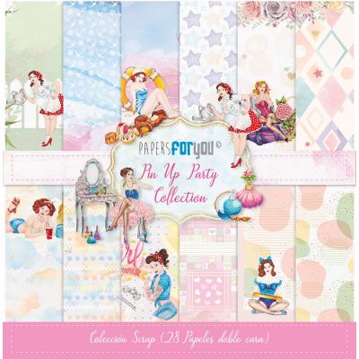 Papers For You Pin Up Party Designpapiere - Mini Scrap Paper Pack