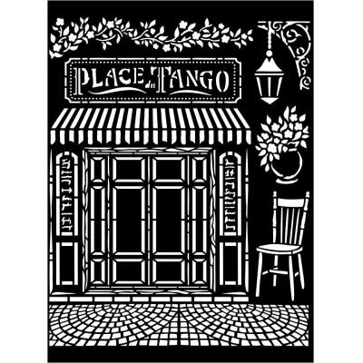 Stamperia Desire Stencil - Place Tango