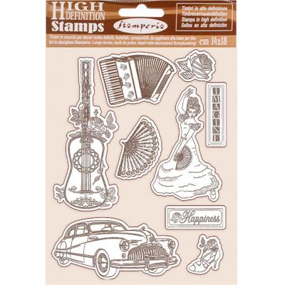 Stamperia Desire Rubber Stamps - Elements