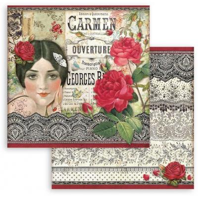 Stamperia Desire Designpapier - Carmen