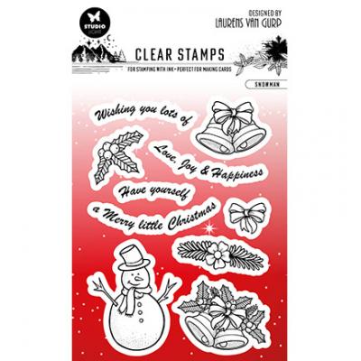 StudioLight Essentials Nr. 302 Clear Stamps - Snowman
