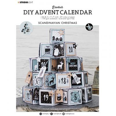 StudioLight Essentials Nr.29 Bastelkit - Adventcalendar Scandinavian Christmas