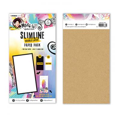 StudioLight Art by Marlene Mixed-Up Collection Nr.62 Slimline Cardstock - Paper Pad