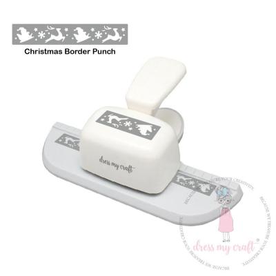 Dress My Craft Motivstanzer - Christmas Border