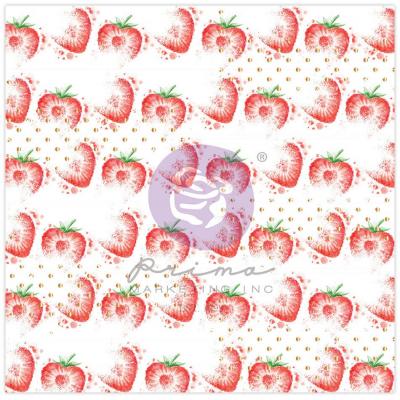 Prima Marketing Strawberry Milkshake Spezialpapier - Acetate Sheet