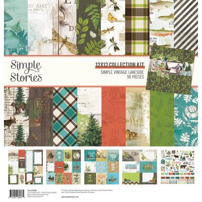 Simple Stories Lakeside Designpapiere - Collector's Essential Kit