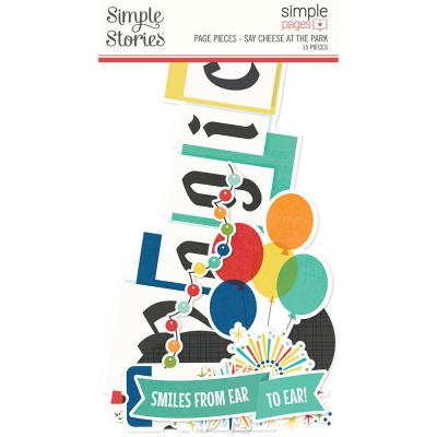 Simple Stories Say Cheese At The Park Die Cuts - Pages Page Pieces