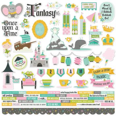 Simple Stories Say Cheese Fantasy At The Park Sticker - Cardstock Stickers