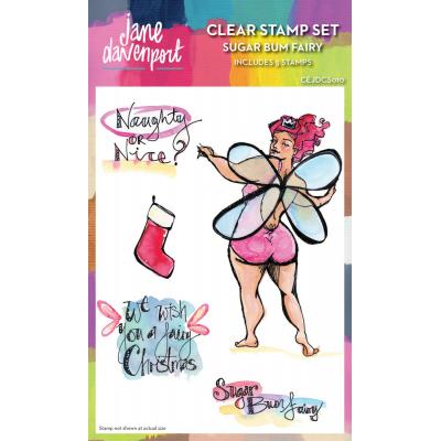 Jane Davenport Clear Stamps - Sugar Bum Fairy
