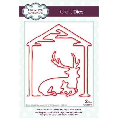 Creative Expressions One-liner Collection Craft Dies - Safe & Warm