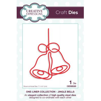 Creative Expressions One-liner Collection Craft Dies - Jingle Bells