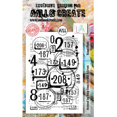 AALL & Create Clear Stamp Nr. 755 - Round Digits