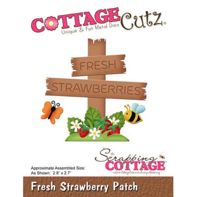 CottageCutz Dies - Fresh Strawberry Patch