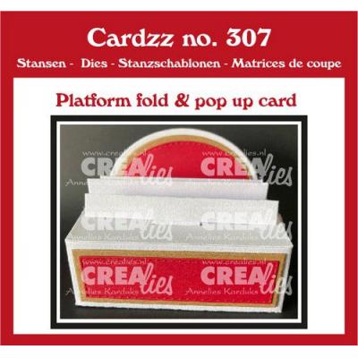 Crealies Cardzz Pop-up-Karte Stanzschablonen - Falt- und Pop-up-Karte