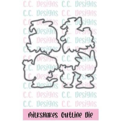C.C. Designs Outline Die - Milkshakes