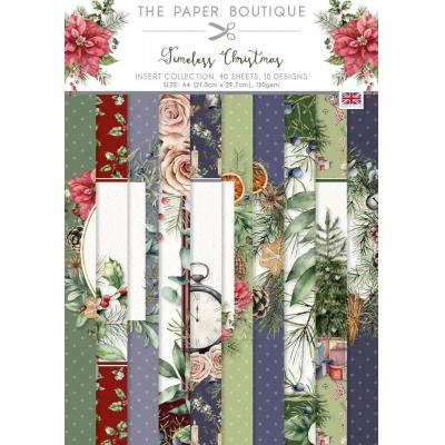 The Paper Boutique Timeless Christmas Designpapiere  - Insert Collection