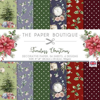 The Paper Boutique Timeless Christmas Designpapiere - Decorative Paper
