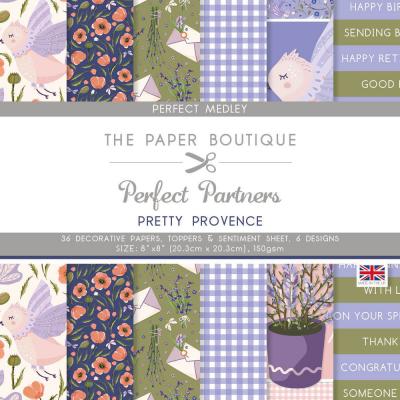 The Paper Boutique Perfect Partners Pretty Provence Designpapiere - Decorative Papers