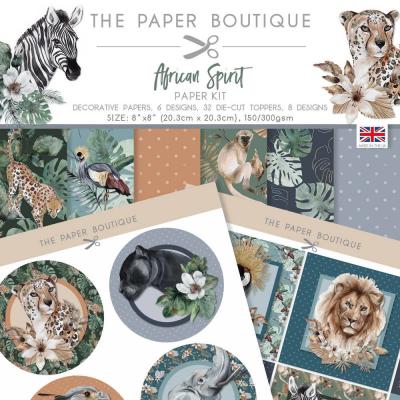 The Paper Boutique African Spirit Designpapiere - Paper Kit