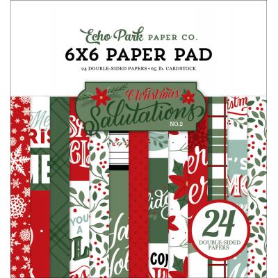 Echo Park Christmas Salutations No.2 Designpapiere - Paper Pad