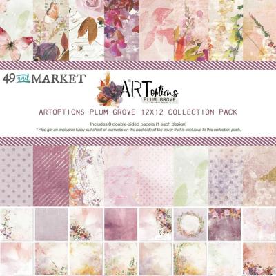 49 And Market ARToptions Plum Grove Designpapiere - Collection Pack
