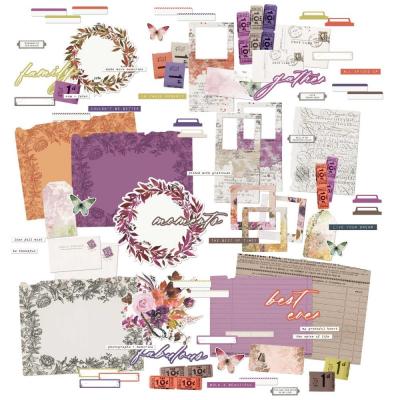 49 And Market ARToptions Plum Grove Die Cuts - Ephemera Bits