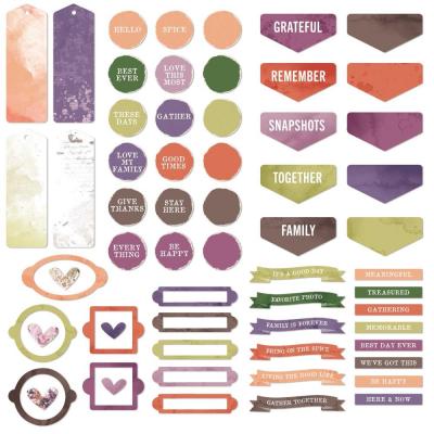 49 And Market ARToptions Plum Grove Die Cuts - Chipboard Set