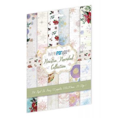 Papers For You Nuestra Navidad Spezialpapiere - Rice Paper Kit