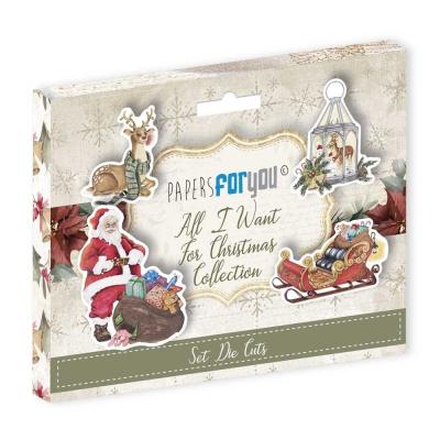 Papers For You All I Want For Christmas Die Cuts - All I Want For Christmas