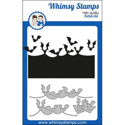 Whimsy Stamps Deb Davis and Denise Lynn Die Set - Bat Reveals